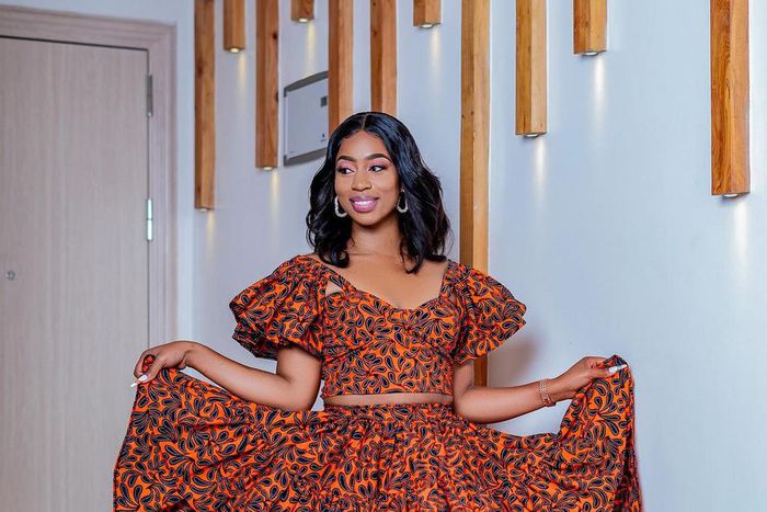 Diana Bahati posing for a photo