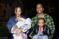 RIhanna, ASAP Rocky and their sons [DIGGZY/REX/SHUTTERSTOCK]