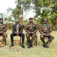 KDF officers visited Lieutenant Colonel (Rtd) Joshua Korigo Barno, the 1st Kenyan to head a military unit