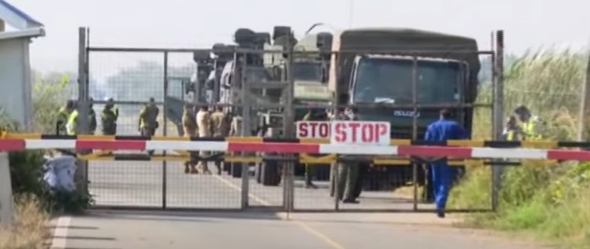 Heavy security around JKIA
