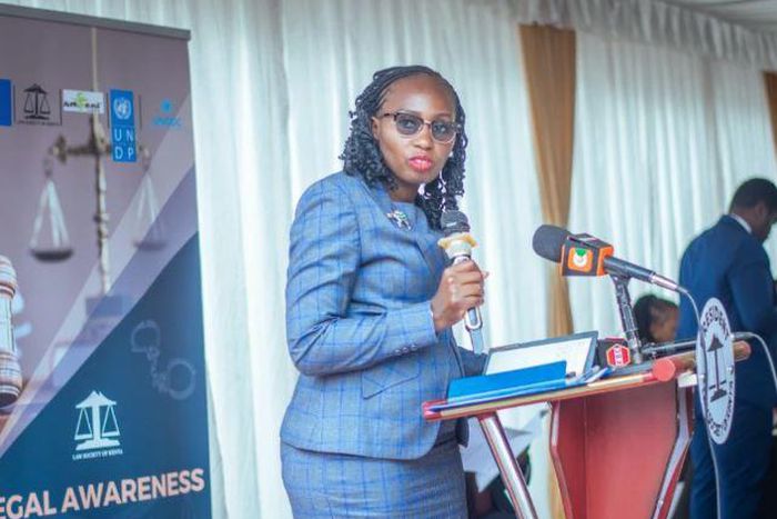 Law Society of Kenya President Faith Odhiambo
