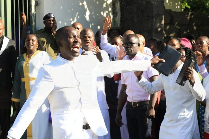 Pastor Ezekiel Odero's followers celebrate his release