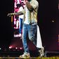 American rapper Curtis Jackson, '50 Cent' during a performance in Glasgow, Scotland on November 10, 2023