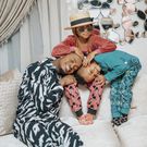Zari Hassan, Diamond Platnumz and their Kids Tiffah and Nillan