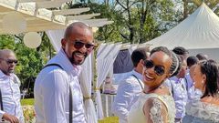 Njoro wa Uba weds fiancée Wangari Thatcher