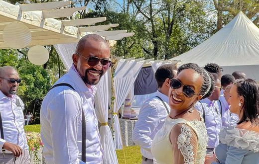 Njoro wa Uba weds fiancée Wangari Thatcher