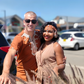 Carolina Carlz and her husband during their traditional wedding in Kenya