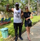 Khaligraph Jones with wife Georgina Muteti