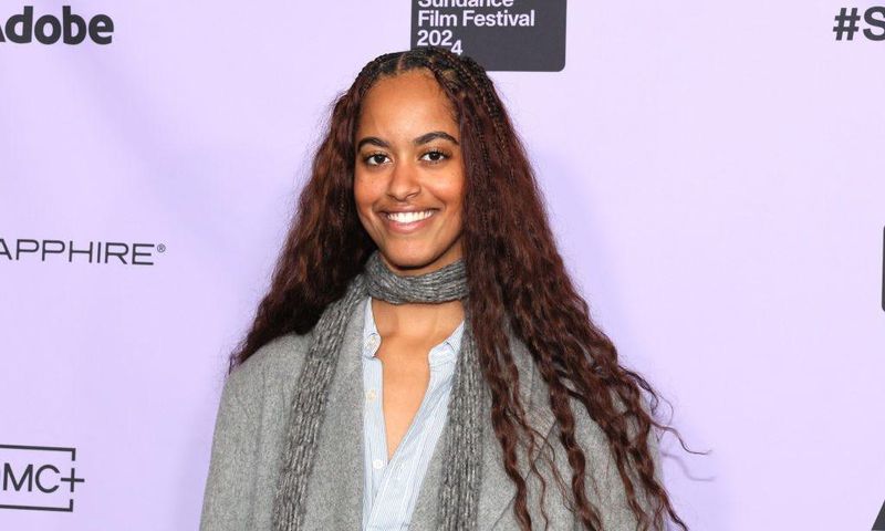 Malia Ann Obama attends the "The Heart" premiere during the 2024 Sundance Film Festival at Prospector Square Theatre on January 18, 2024.Dia Dipasupil/Getty Images