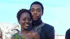 Lupita N'yongo and Chadwick Boseman