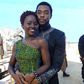 Lupita N'yongo and Chadwick Boseman