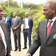 President William Ruto and former Treasury CS Henry Rotich