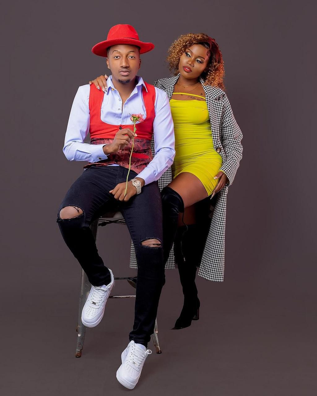 Alma Mutheu and her content partner Gift