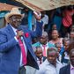 Azimio la Umoja leader Raila Odinga speaking at Toi Market on June 14, 2023