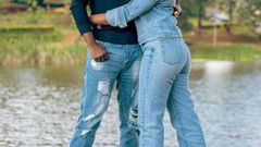 Abel Mutua and Judy Nyawira