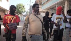 Haitian gang leader Jimmy Chérizier, alias 'Barbecue'