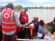 Kenya Red Cross Rescue Team in action