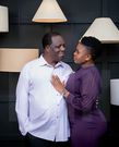 Former Kakamega Governor and ODM Deputy Leader, Wycliffe Oparanya with Mary Biketi