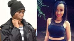 A collage image of Naftali Kinuthia and Ivy Wangechi