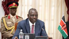 President William Ruto during a meeting at State House, Nairobi on May 3, 2023