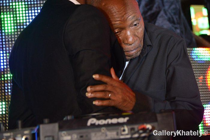 DJ Pinye and his father