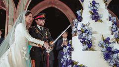 Crown Prince Hussein of Jordan's royal wedding on June 1, 2023