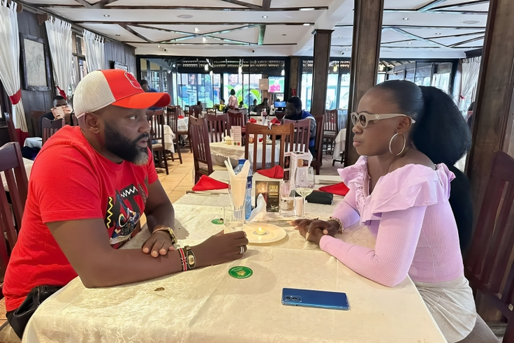 Akothee with businessman Mwenda Thuranira