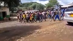 NPS sets record straight on viral video of men marching, singing with guns in plain clothes