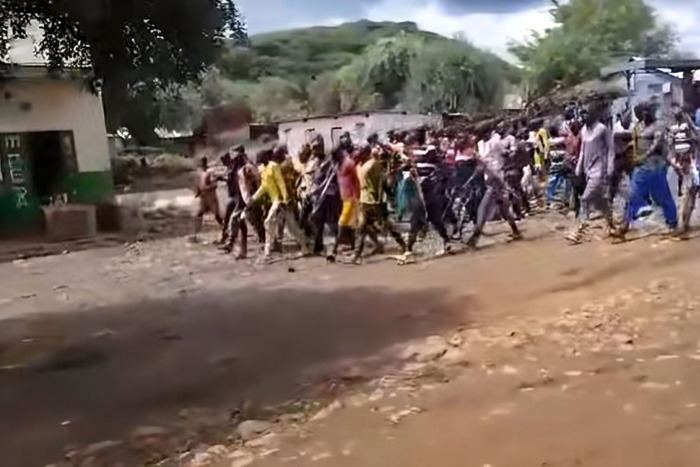 NPS sets record straight on viral video of men marching, singing with guns in plain clothes