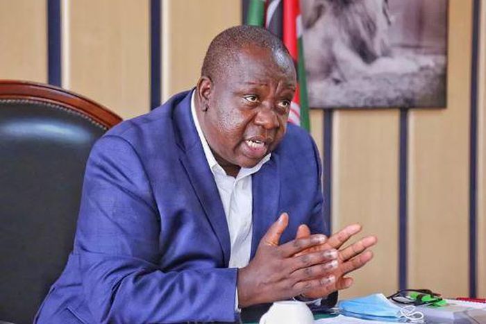 Former Interior Cabinet Secretary Fred Matiang'i