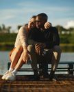 A past photo of Martina Glez and her ex-husband Tileh Pacbro (Instagram)