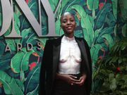 Lupita Nyong'o attends the 76th Annual Tony Awards at United Palace Theater.Bruce Glikas/WireImage