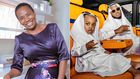 A collage of Mama Dangote and Diamond Platnumz & his son Naseeb Junior