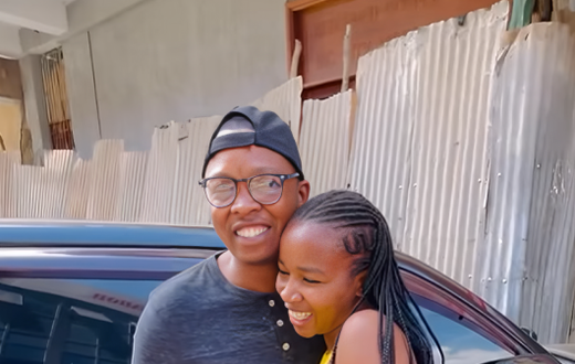 A screenshot of Mulamwah's baby mama Carol Sonie & her new man