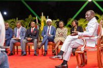 President William Ruto convenes high-level meeting with Embu leaders at State House, Nairobi on May 28, 2024