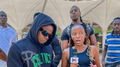 Eve Mungai interveweing Harmonize