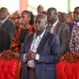 Deputy President  Rigathi Gachagua at an interdenominational Church service at the Nakuru Athletic Club Grounds, Nakuru County on Sunday, February 12, 2023
