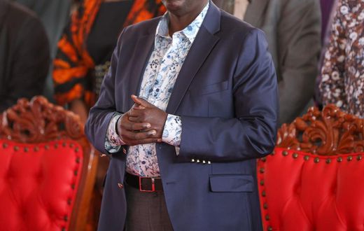 Deputy President  Rigathi Gachagua at an interdenominational Church service at the Nakuru Athletic Club Grounds, Nakuru County on Sunday, February 12, 2023