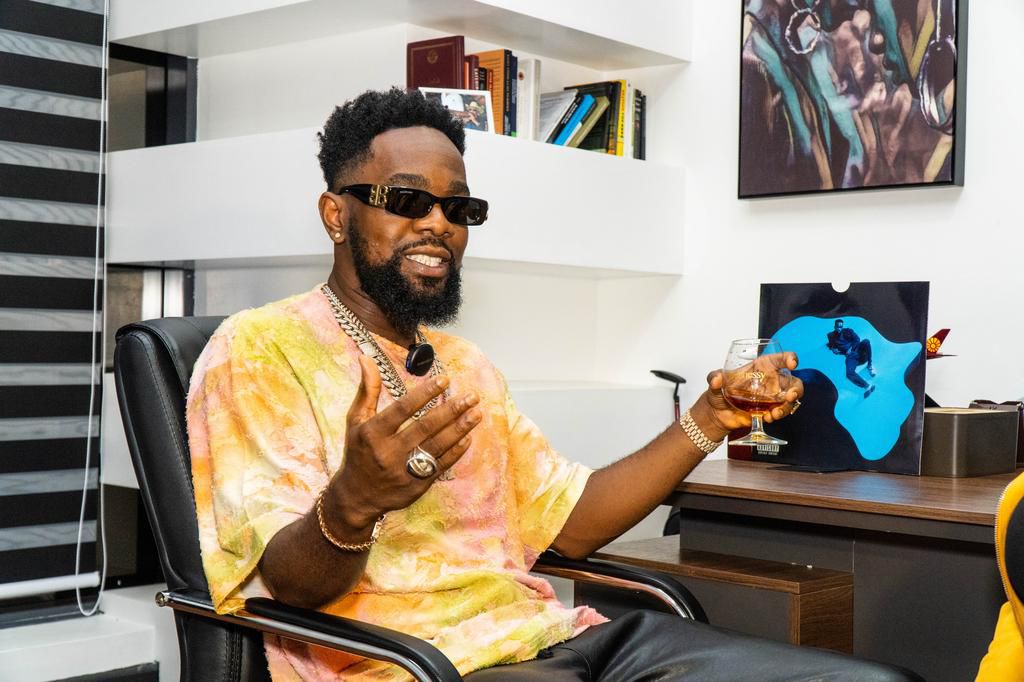 Nigerian music sensation Patoranking during a listening party of his latest album hosted by Hennessy, on August 25 in Westlands, Nairobi.