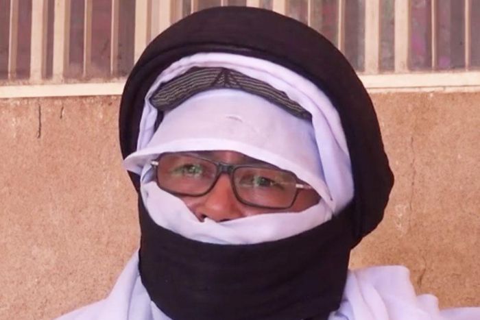 Former rebel leader, Rhissa Ag Boula.