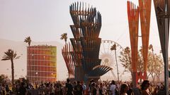 A view of the 23rd Coachella Valley Music and Arts Festival venue at the Empire Polo Club in Indio, California [Image Credit: Lance Gerber]