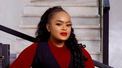 Singer Avril with Diamond Platnumz