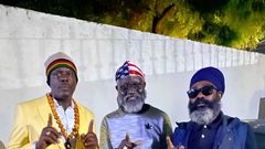 Roots Party leader Professor George Wajackoyah at reggae artiste Richie Spice's album launch in Kingston, Jamaica on September 08, 2023