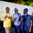 Roots Party leader Professor George Wajackoyah at reggae artiste Richie Spice's album launch in Kingston, Jamaica on September 08, 2023