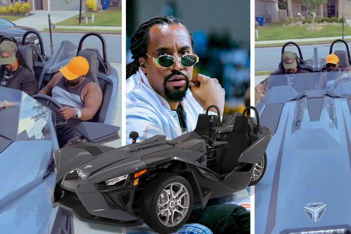 Navio takes us on a ride in Shs100 million 3-wheel motorbike in the USA/Instagram