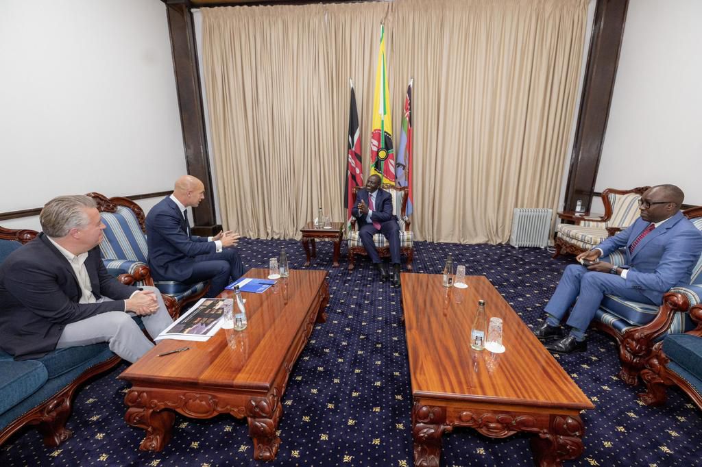 President William Ruto meeting with Global Center on Adaptation officials at State House, Nairobi