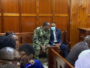 Joseph Irungu alias Jowie (left) in court for sentencing