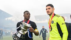 Canadian Championship Final21 November 2021 - Montréal, QC, CANCanada SoccerCF MontréalVoyageurs CupVictor Wanyama and James Pantemis