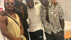 Sauti Sol and Chiki Kuruka hang out with 50 Cent in the US