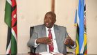 Education CS Ezekiel Machogu during a meeting in his office